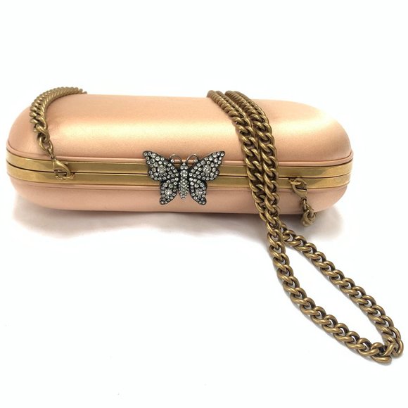 Gucci Broadway Butterfly Handbag Clutch in Pink - Picture 4 of 14